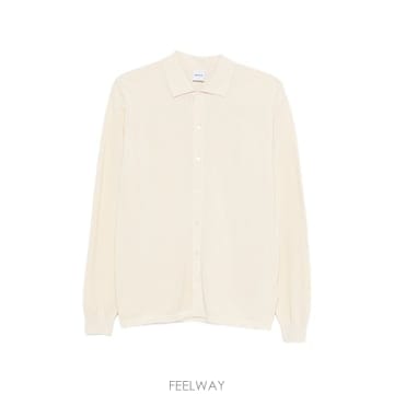 26SS Aspesi 베이지 코튼 롱 Sleeve 셔츠 S6M810D09610042 TP577070808