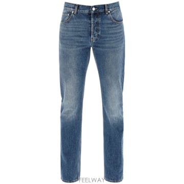 Alexander Mcqueen 24FW �˷���� ���� ���� jeans 794082QYAA54211 TP57182686924FW �˷���� ���� ���� jeans 794082QYAA54211 TP571826
