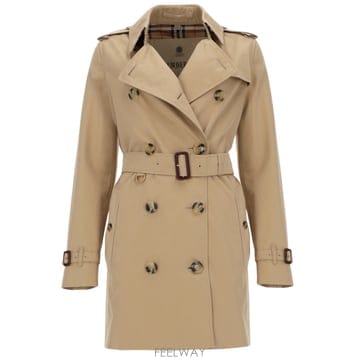 26SS Burberry Burberry Kensington 쇼트 트렌치 코트 8117251A1366 TP5