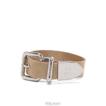 24FW 미우미우 투 tone buckle 브레이스렛 5IB5552CR4F0BSU TP577187993