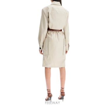Saint Laurent 24SS ���ζ� Saharienne �巹�� 786557Y3A999257 TP57182681724SS ���ζ� Saharienne �巹�� 786557Y3A999257 TP571826