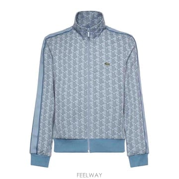 26SS LACOSTE Monogrammed Jacquard 자켓 SH13681QI TP576922247
