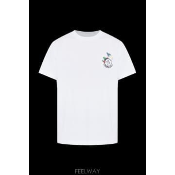 26SS Moncler T 셔츠 with 프린트 로고 L10918C0006589AUG00A TP5744805