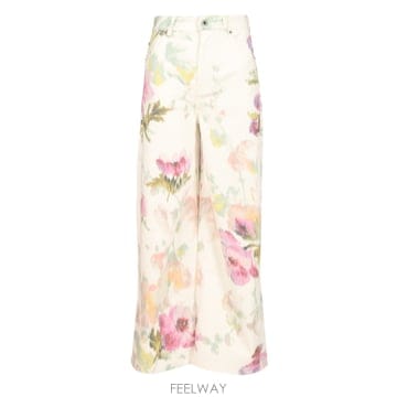 Loewe 26SS Loewe Digital floral ����Ʈ jeans S359Y11XDK2102 TP572125226SS Loewe Digital floral ����Ʈ jeans S359Y11XDK2102 
