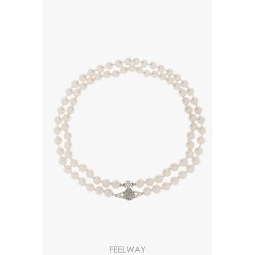 26SS 비비안 웨스트우드 Choker with 로고 6303002502P132P132 TP575181306