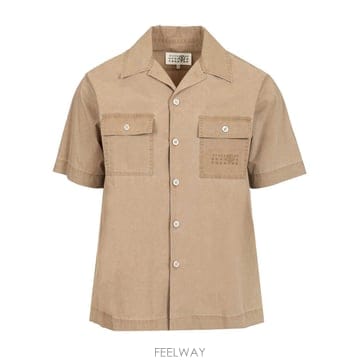 26SS 메종마르지엘라 쇼트 슬리브 셔츠 SH0DR0008M35741115 TP570702261