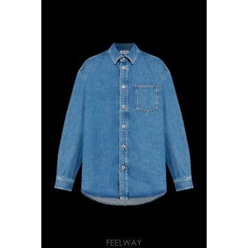 Loewe 26SS Loewe ���� ���� with pocket H526Y1DW270MIDBLUEDENIM TP5744826SS Loewe ���� ���� with pocket H526Y1DW270MIDBLUEDEN