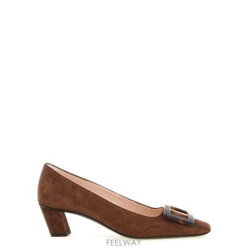 26FW 로저 비비에 Belle Vivier pumps in suede RVW00639540HR0S604 T
