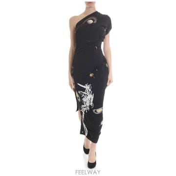 ViVienne westwood 19SS ���� ����Ʈ��� Andalouse �巹�� with ���� galaxy motif 750110185119SS ���� ����Ʈ��� Andalouse �巹�� with ���� gala