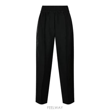 26SS 브루넬로 쿠치넬리 Baggy Pull 업 trousers in viscose 앤 linen Flui