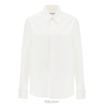 Saint Laurent 25SS ���ζ� SHIRTS 769064Y1H689000 TP57182649725SS ���ζ� SHIRTS 769064Y1H689000 TP571826497