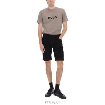 26SS HUGO 숏츠 CON PATCH 로고 5055615410276865001 TP574480412