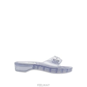 MELISSA 26SS MELISSA Melissa x scholl transparent melissa sliders F026SS MELISSA Melissa x scholl transparent melissa slid