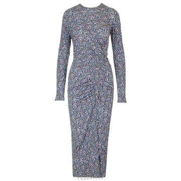 Isabel Marant 24SS ���ں����� Jelina midi �巹�� RO0349FAB1K02E30BU TP57441646124SS ���ں����� Jelina midi �巹�� RO0349FAB1K02E30BU 