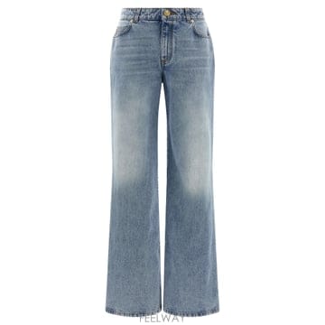 Balmain 26SS Balmain Straight ���� jeans FF0MI051DF976AW TP57321096026SS Balmain Straight ���� jeans FF0MI051DF976AW TP573