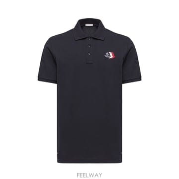 Moncler Pique 코튼 폴로 L10918A0003089A1677X TP573897766