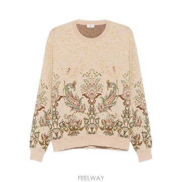 에트로 맨즈 니트 스웨터 그레이
