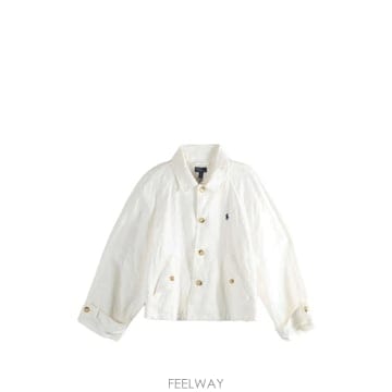 랄프로렌 버튼 리넨 자켓