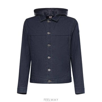 26SS 콜마 데님 자켓 With Removable 후드 18531FQ68 TP576922663
