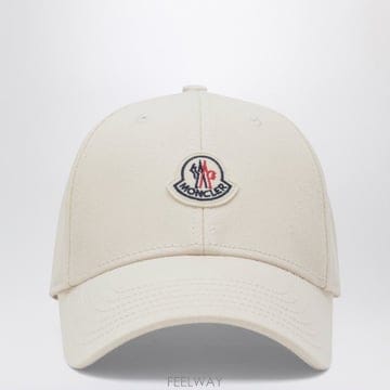 26SS Moncler 베이지 로고 베이스볼 Cap 3B0000804863081 TP570517084