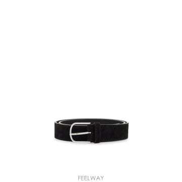 Toteme 24FW Toteme ���̵� suede ���� ��Ʈ with ���� buckle 241WAM937LE00040424FW Toteme ���̵� suede ���� ��Ʈ with ���� buckle 24