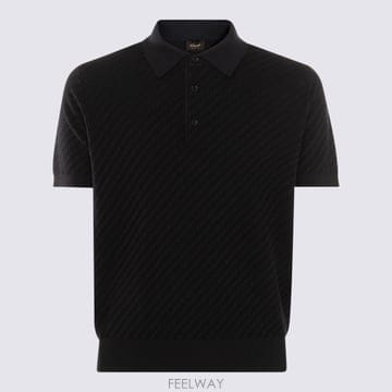 26FW BRIONI Woven 니트 폴로 셔츠 UMR20OPAK224100 TP574008065