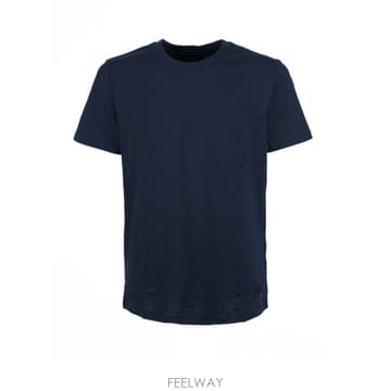 24SS PEUTEREY 네이비 블루 t 셔츠 with pocket PEU513499011969215 TP5