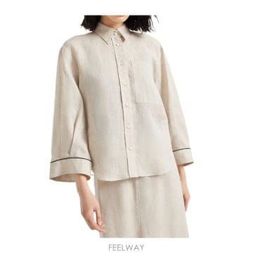 Brunello Cucinelli 26SS ���ڷ� ��ġ�ڸ� ���� ��Ʈ MP633NI106C200 TP57398662326SS ���ڷ� ��ġ�ڸ� ���� ��Ʈ MP633NI106C200 TP5739