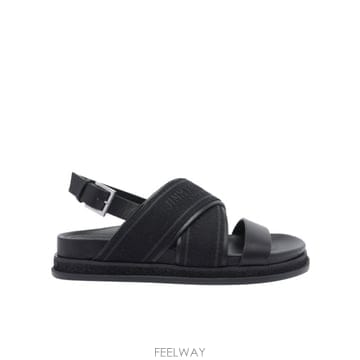 Jimmy Choo 25FW ������ ������ ���� JOASANDALFLATFSYBLACK TP57333391525FW ������ ������ ���� JOASANDALFLATFSYBLACK TP573333