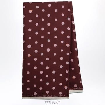 FENDI 26SS Fendi ��ũ �� ���ǵ� ��ũ Falena Dots foulard FXT091AWEXF1VHA T26SS Fendi ��ũ �� ���ǵ� ��ũ Falena Dots foulard FXT