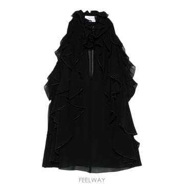 Alexander Mcqueen 26SS �˷���� ���� ���� ��ũ Halter ž 846784QBADS1000 TP57187961326SS �˷���� ���� ���� ��ũ Halter ž 846784QBADS1000
