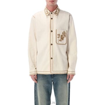 26SS MARANT Marant Rudy floral embroidered 오버셔츠 VE0588HBD1E0