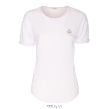 26SS 이자벨마랑 화이트 Koldia T 셔츠 TS0315FBA1N10E20WH TP571576126