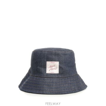 26SS AMI TOPSTITCHINGS 데님 모자 RAW INDIGO 데님 UHA684DE0122402 T
