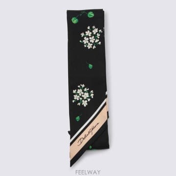 Dolce&Gabbana 26SS ��ü�ذ��ٳ� ��ũ ��ī�� with floral motif FS215AGDDUMHX6BX TP577926SS ��ü�ذ��ٳ� ��ũ ��ī�� with floral motif FS215A