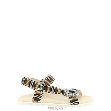 Roger Vivier 26SS ���� ��� Slidy Viv Trek ���� RVW45844700V7SC803 TP57459266326SS ���� ��� Slidy Viv Trek ���� RVW45844700V7SC80