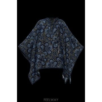 ETRO 26FW Etro Poncho with floral motif WRBD003099TJB1CS9883 TP5726FW Etro Poncho with floral motif WRBD003099TJB1CS988