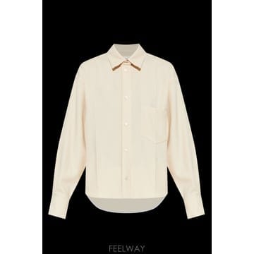 Victoria Beckham 26SS ���丮�ƺ��� ���� with pocket 1226WSH007474C0ALABASTER TP57474226SS ���丮�ƺ��� ���� with pocket 1226WSH007474C0ALAB
