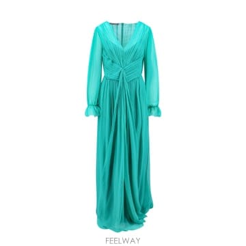 Alberta Ferretti 23SS �˺���Ÿ �䷹Ƽ �巹�� V045516140382 TP57718634223SS �˺���Ÿ �䷹Ƽ �巹�� V045516140382 TP577186342