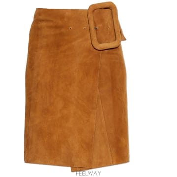 Ami 26SS AMI JUPE MIDI AVEC CEINTURE A GROSSE BOUCLE FSK463LH00526SS AMI JUPE MIDI AVEC CEINTURE A GROSSE BOUCLE FSK46