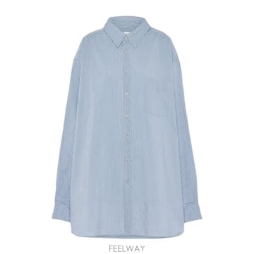 26SS 메종마르지엘라 Striped 셔츠 S51DT0025M35751001F TP570493320