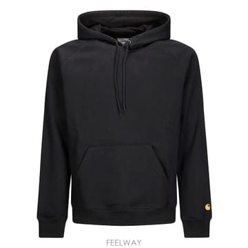 26FW 칼하트 Felpa 베이직 칼하트 in misto cotone con cappuccio I033661