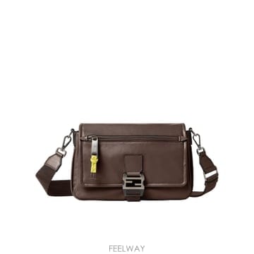 FENDI 26SS Fendi Borsa Flux Messenger in pelle di vitello Fendi 7V26SS Fendi Borsa Flux Messenger in pelle di vitello Fe