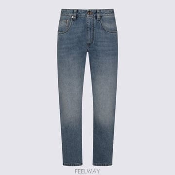 Brunello Cucinelli 26SS ���ڷ� ��ġ�ڸ� Straight trousers in Authentic ���� with Shiny26SS ���ڷ� ��ġ�ڸ� Straight trousers in Authentic 