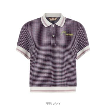 26SS Marni 폴로 with 로고 THJE0389S0UTVA63CHC20 TP571195734