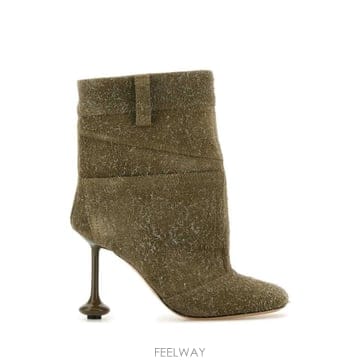 Loewe 25SS Loewe Khaki suede ���� Panta ��Ŭ ���� LLST286X07KHAKIGREEN T25SS Loewe Khaki suede ���� Panta ��Ŭ ���� LLST286X07