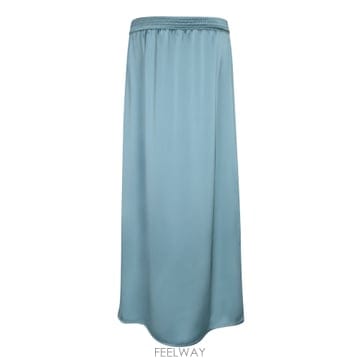 Herno 25SS ������ Fine satin midi ��ĿƮ  Elastic ���̽�Ʈ ��� with side zipp25SS ������ Fine satin midi ��ĿƮ  Elastic ���̽�Ʈ 