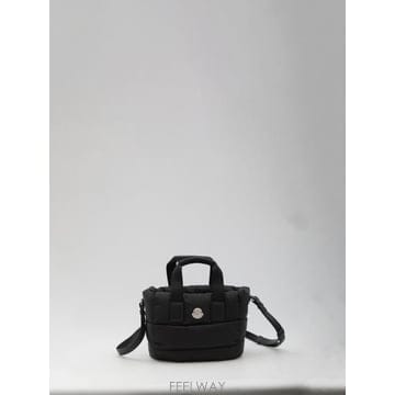 26FW Moncler 블랙 스몰 Caradoc 토트 백 5D00009M6275999 TP578803208