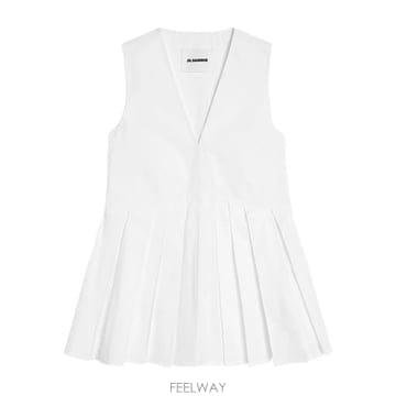 JIL SANDER 26SS ������ Sleeveless ž with sweetheart �ض��� J01NC0178J4500110026SS ������ Sleeveless ž with sweetheart �ض��� J01NC
