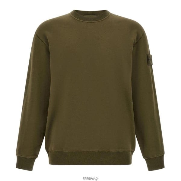 26 FW 스톤 아일랜드 크루넥 로고 패치 스웨트셔츠 V0054 FL2S156100069S0F53